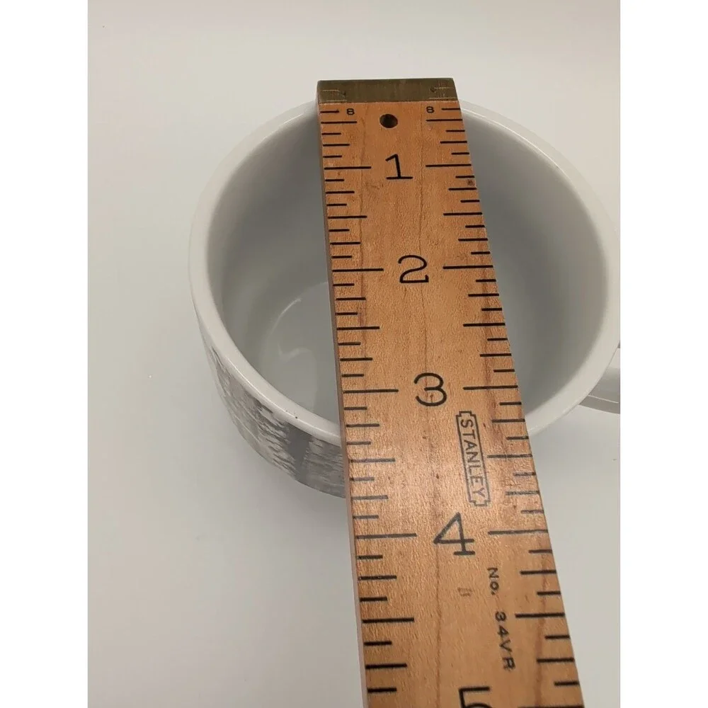 Pier 1 Snow Forest Stacking Mug Birch Tree Winter Replacement 3rd From Bottom